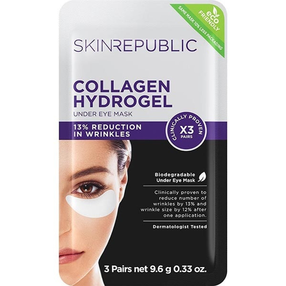 Skin Republic Collagen Hydrogel Under Eye Patch 3 X 18G