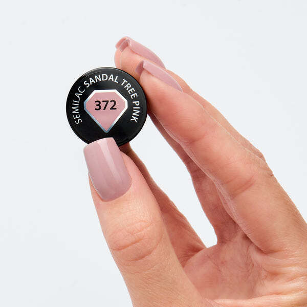 Semilac 372 Sandal Tree Pink Uv Gel Polish 7Ml