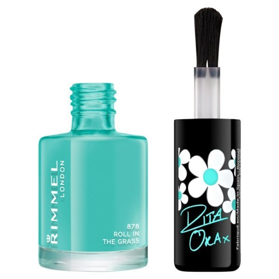 Rimmel 60 Seconds Nail Polish Rita Ora Roll In The Grass