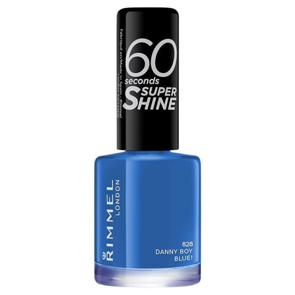 Rimmel Nail Polish 60 Second Danny Boy Blue 8Ml