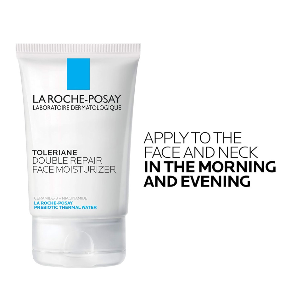 La Roche-Posay Toleriane Double Repair Moisturizer, 2.5 Fl. Oz., Cream