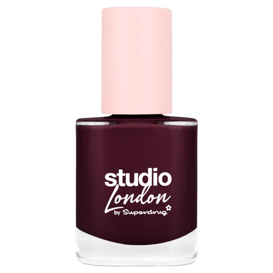 Studio London Black Cherry Nail Polish
