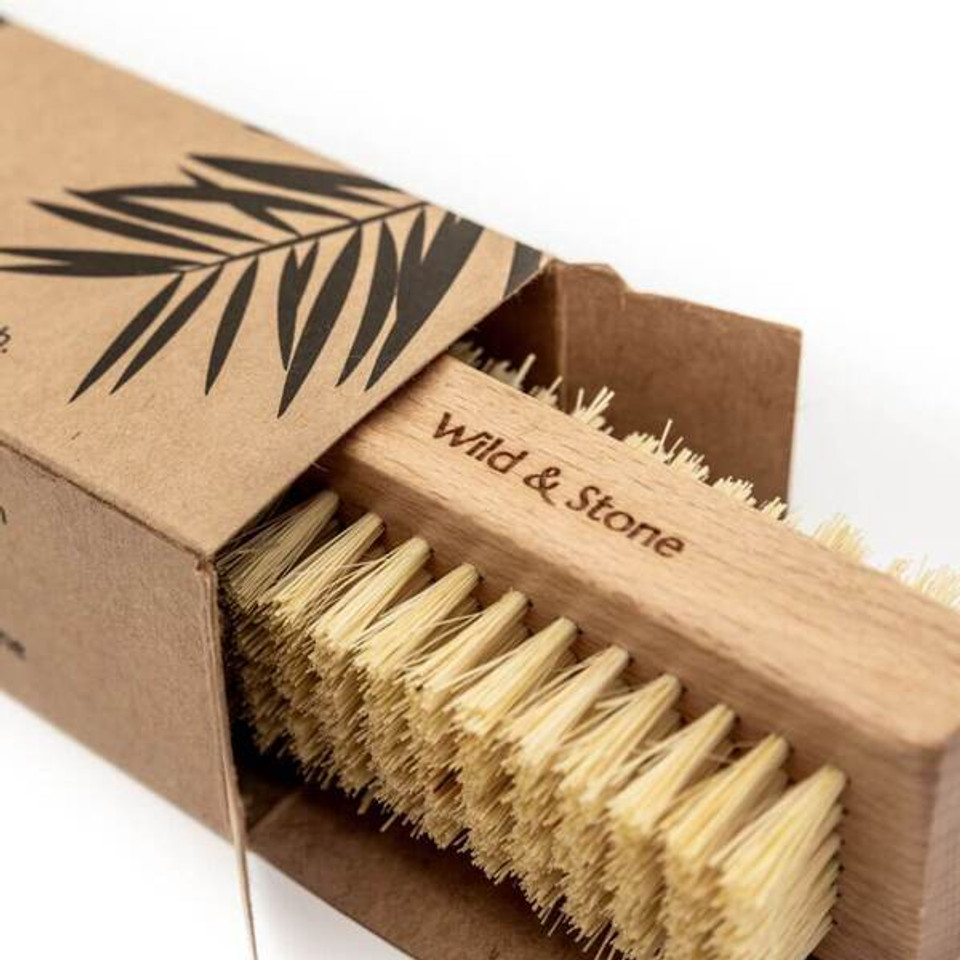 Wild & Stone | Biodegradable Natural Bristle Nail Brush