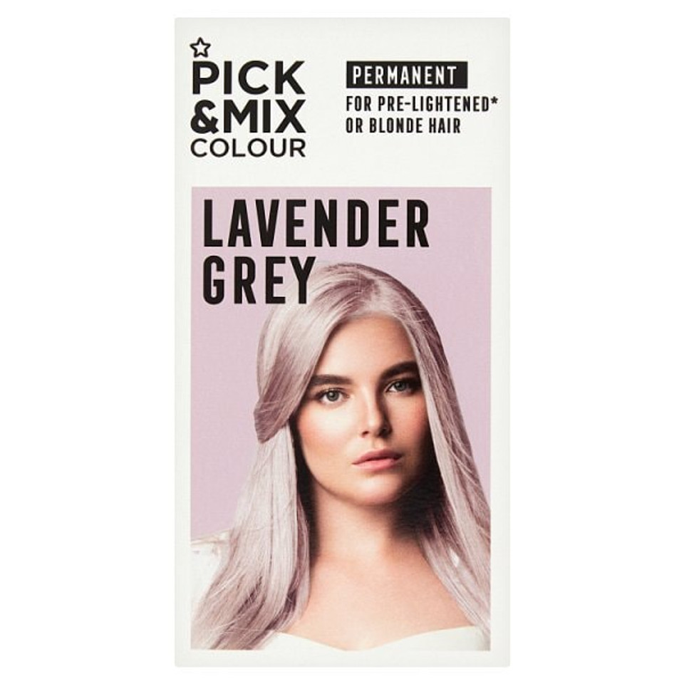 Pick & Mix Permanent Hair Dye Lavender Grey