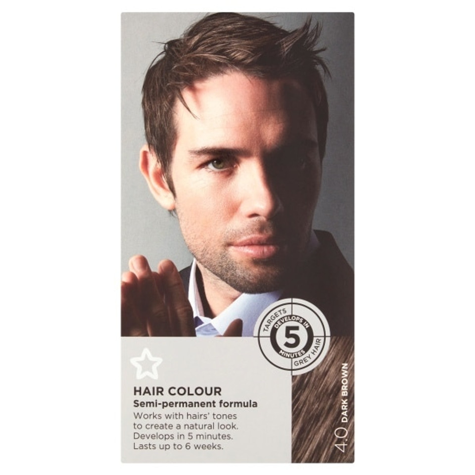 Colour For Men Dark Brown/Black 4.0