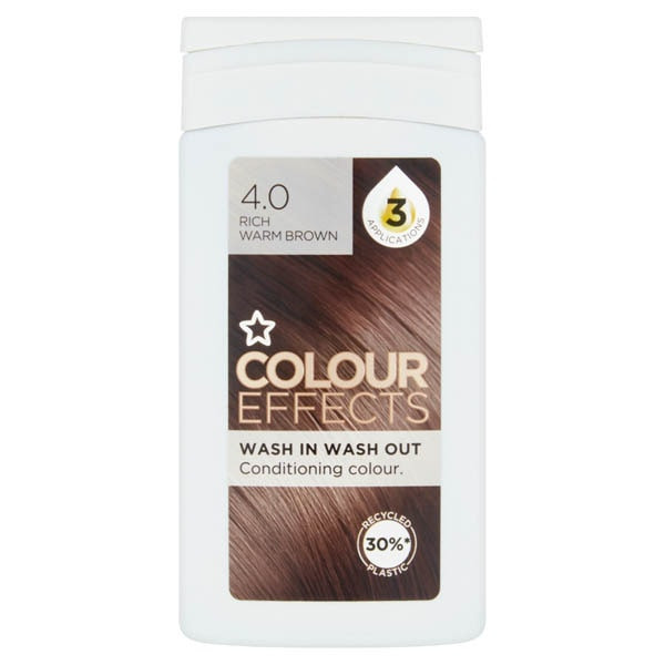 Colour Effects Wash In Wash Out Warm Brown 4.0