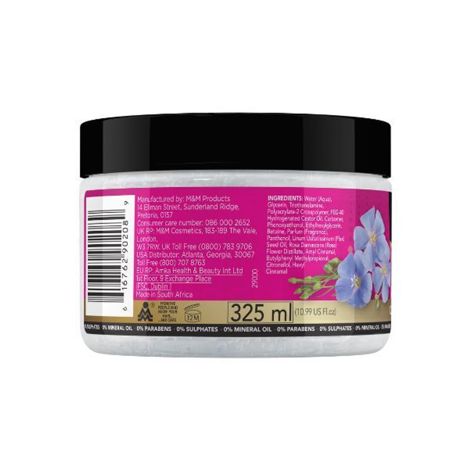 Snf Naturals Flaxseed Oil & Rosewater Curl Elongating Gel