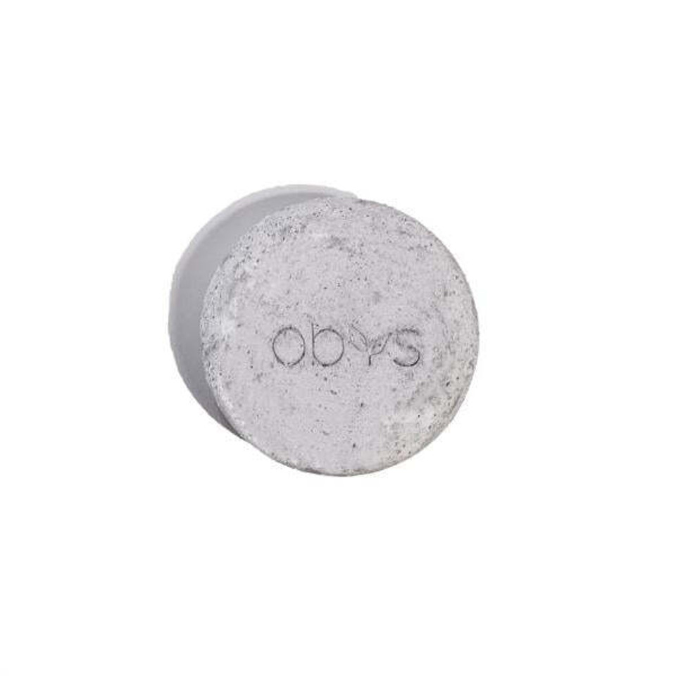 Obvs Skincare Natural Salt Soap Peppermint And Charcoal 90G