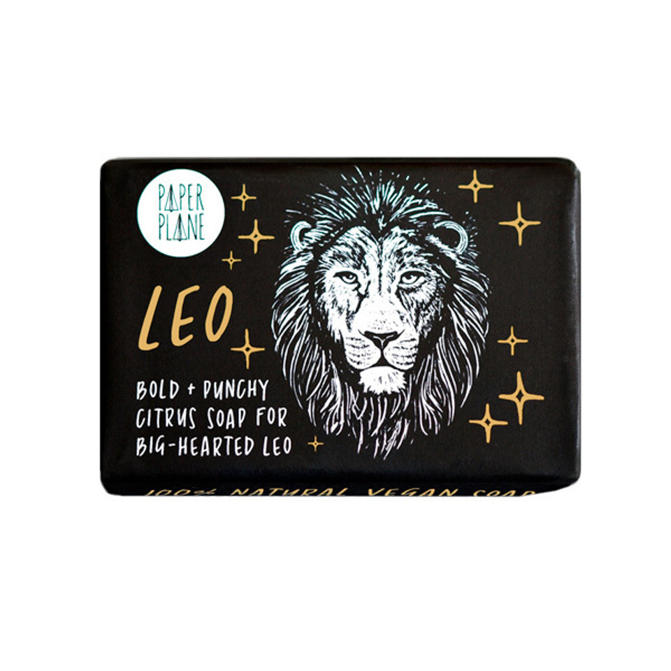 Paper Plane Leo Star Sign Soap 95G