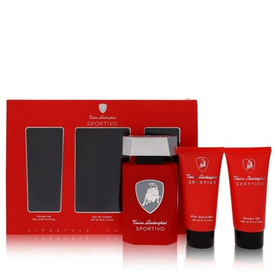 Lamborghini Sportivo Gift Set 125Ml Edt