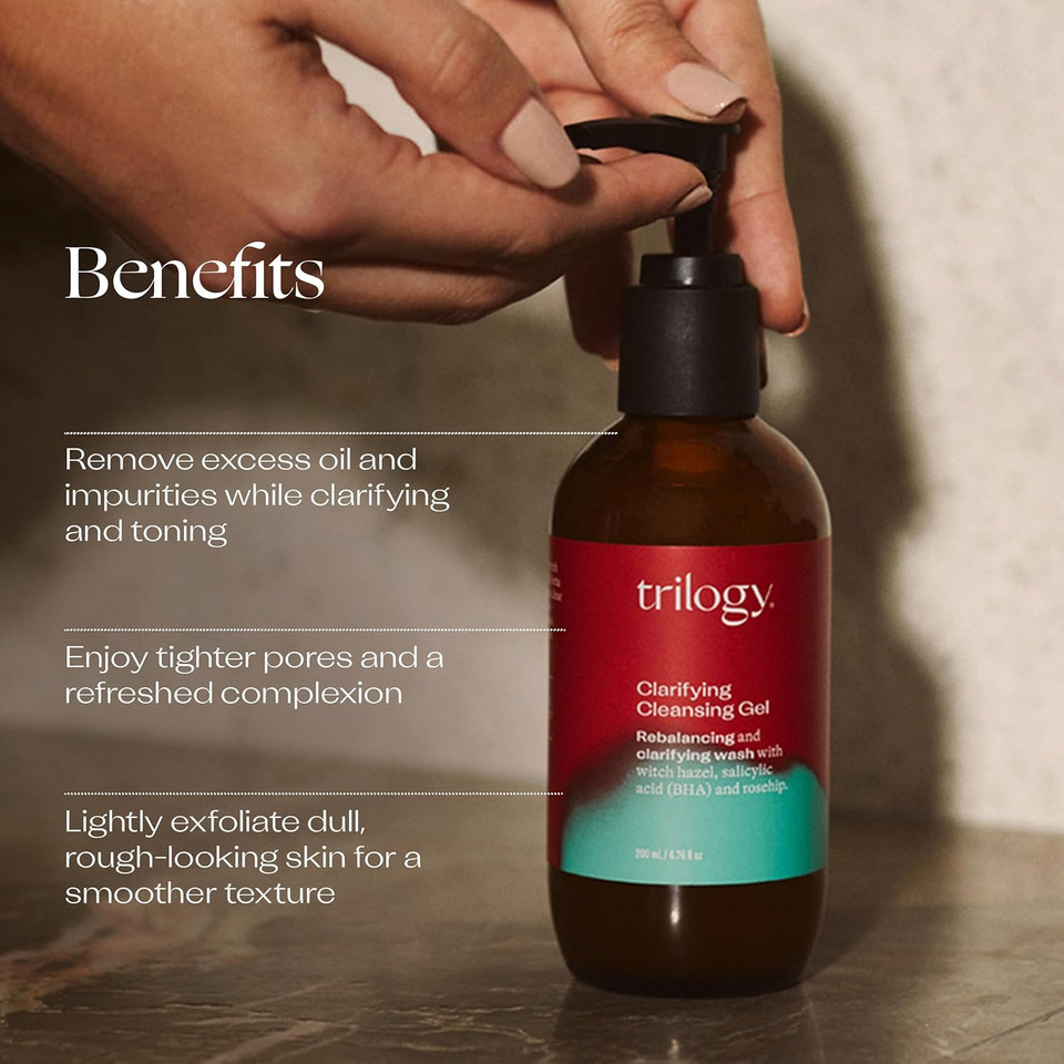 Trilogy Clarifying Cleansing Gel, 6.76 Fz