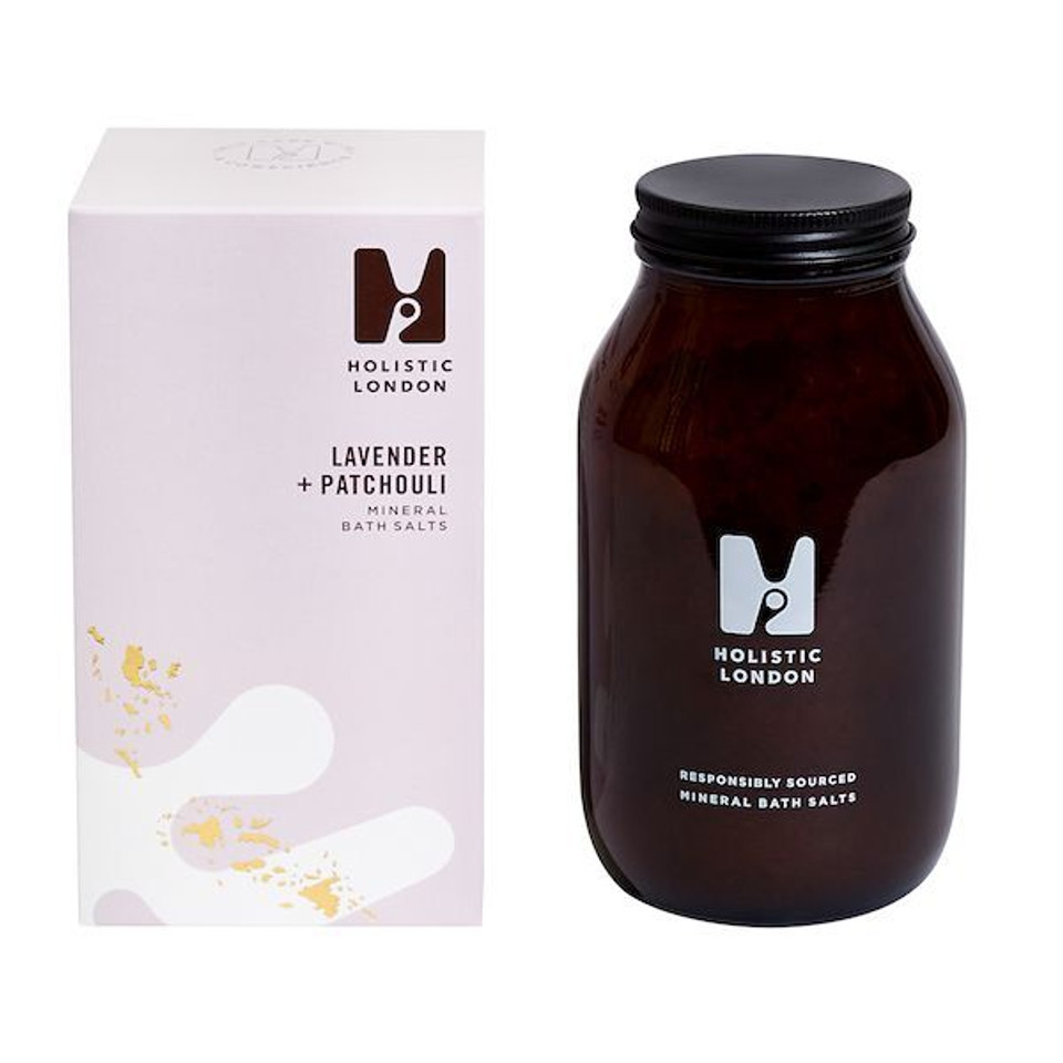 Holistic London Lavender + Patchouli Bath Salts 400G