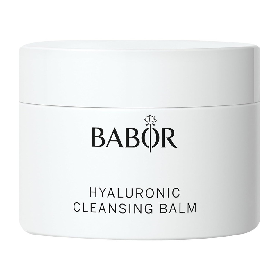 Babor Hyaluronic Cleansing Balm To Oil For Demanding Skin, Gentle Cleansing For Face Infused With Hyaluronic Acid To Hydrate Skin, 150 Ml