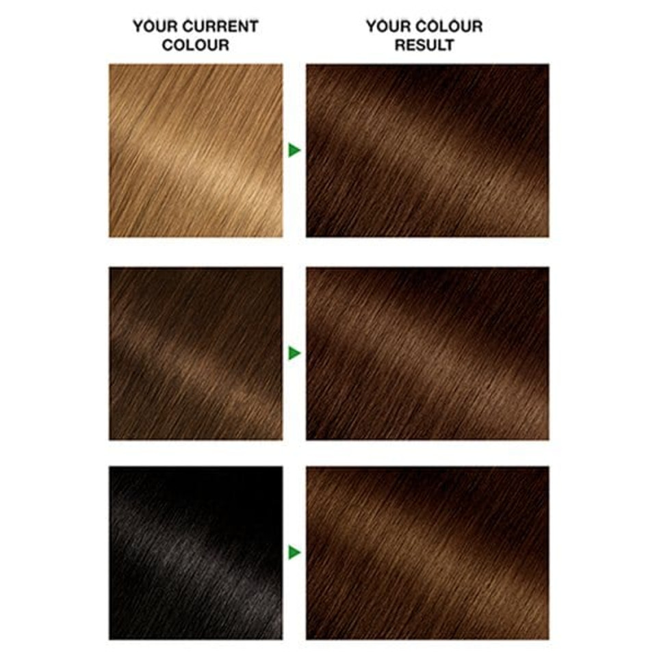 Garnier Nutrisse Permanent Hair Dye Dark Golden Brown 4.3