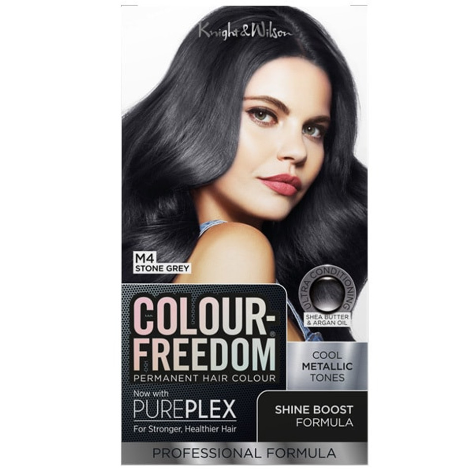 Colour Freedom Permanent Hair Colour. M4 Stone Grey
