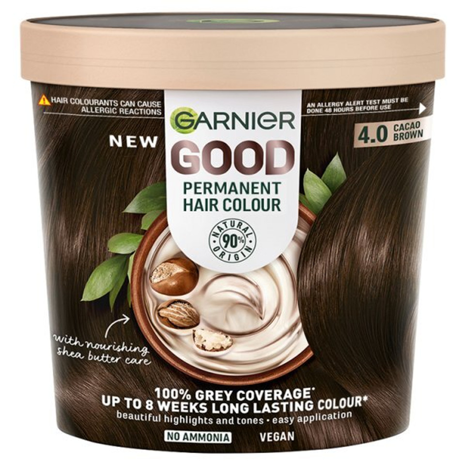 Garnier Good Permanent Hair Dye Cocoa Brown 4