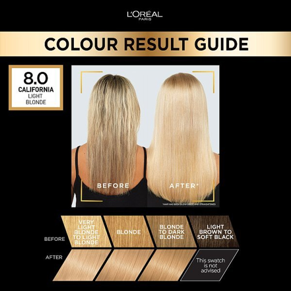 Preference Infinia 8 California Natural Mid Blonde Hair Dye