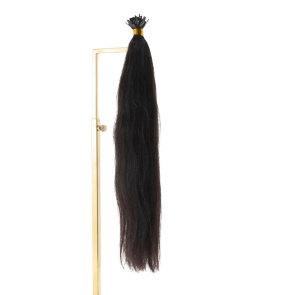 House Of Hair Uk Yaki Ebony Flat Strands 20