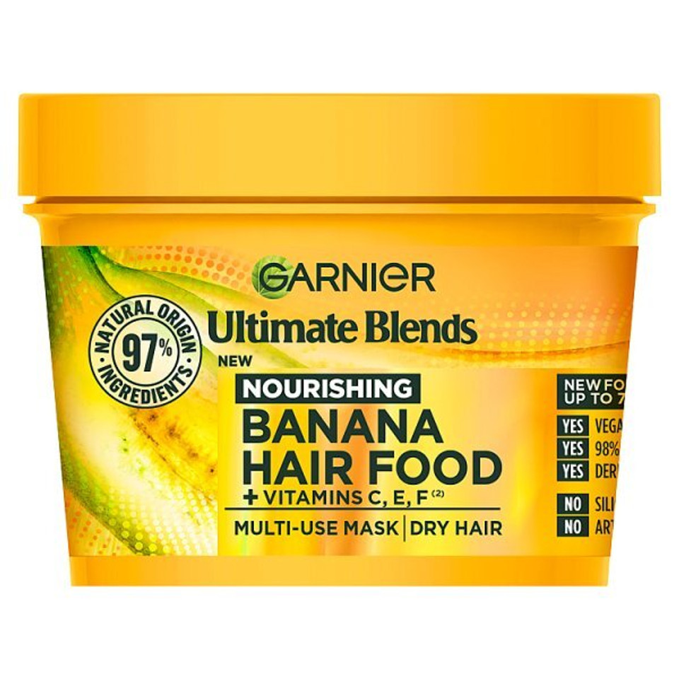 Garnier Ultimate Blends Hair Food Banana Hair Mask 390Ml