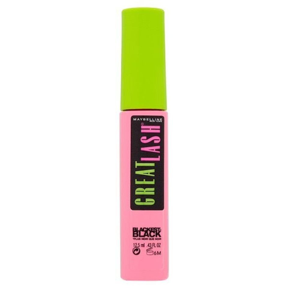 Maybelline Great Lash Mascara Blackest Black 12.5Ml
