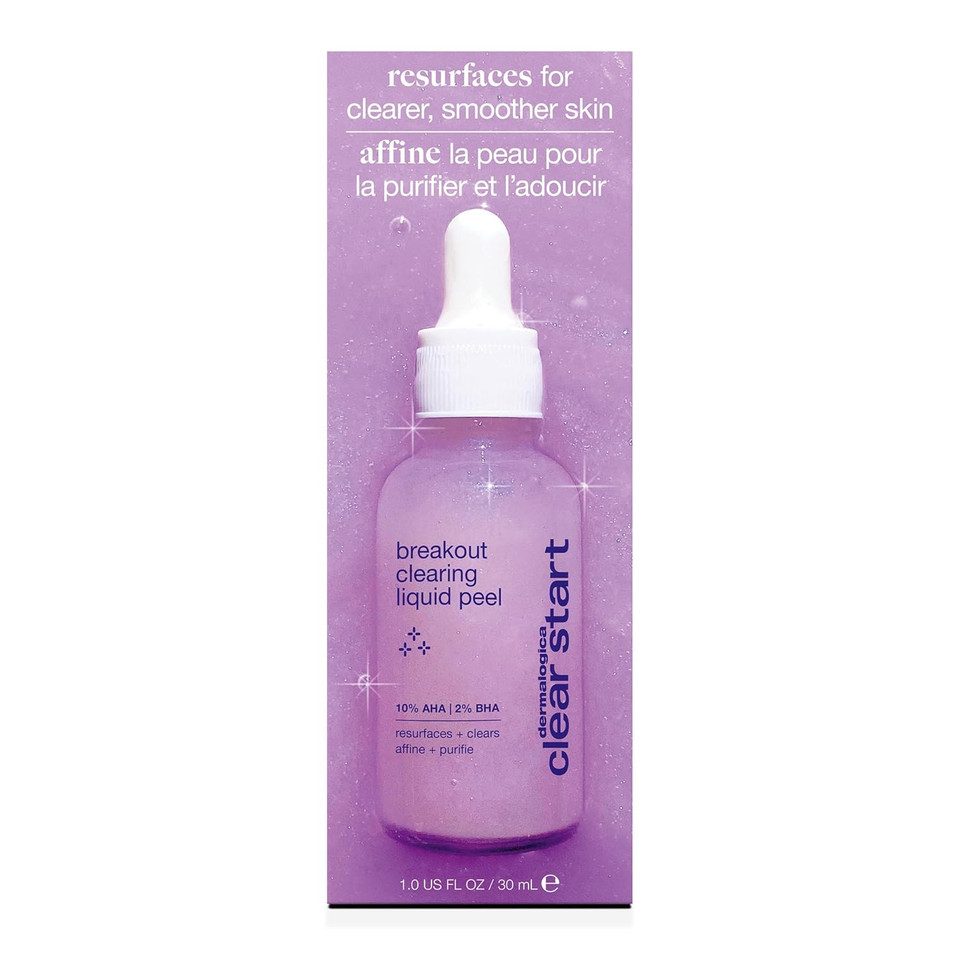 Dermalogica Clear Start Breakout Clearing Liquid Peel (1 Fl Oz) Clears, Brightens & Smoothes Breakout Prone Skin