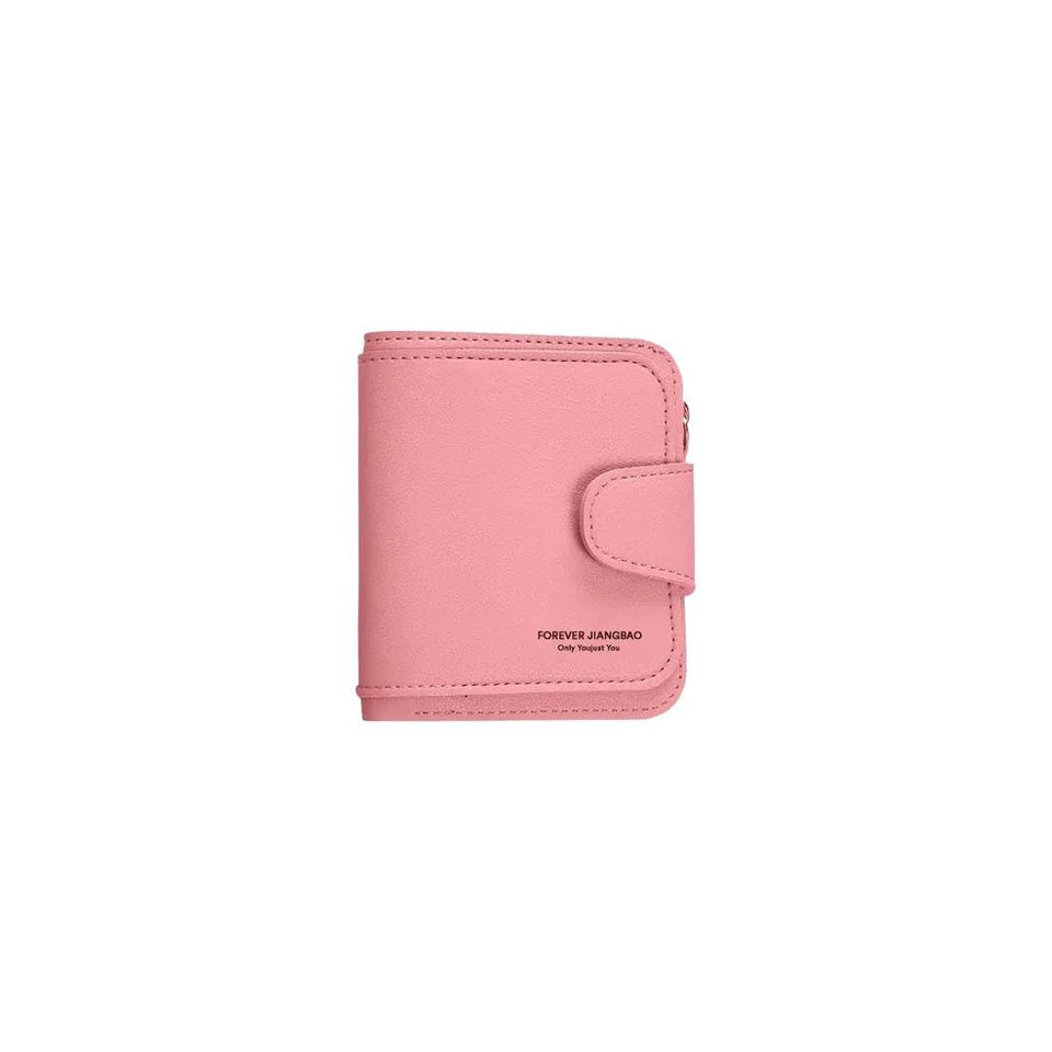 INFINIBYTE Small Women's Wallet PU Leather - Multi Fold Wallets Credit Card Holder Coin Purse Zipper Small Clutch Secure Card Case/Gift Wallet