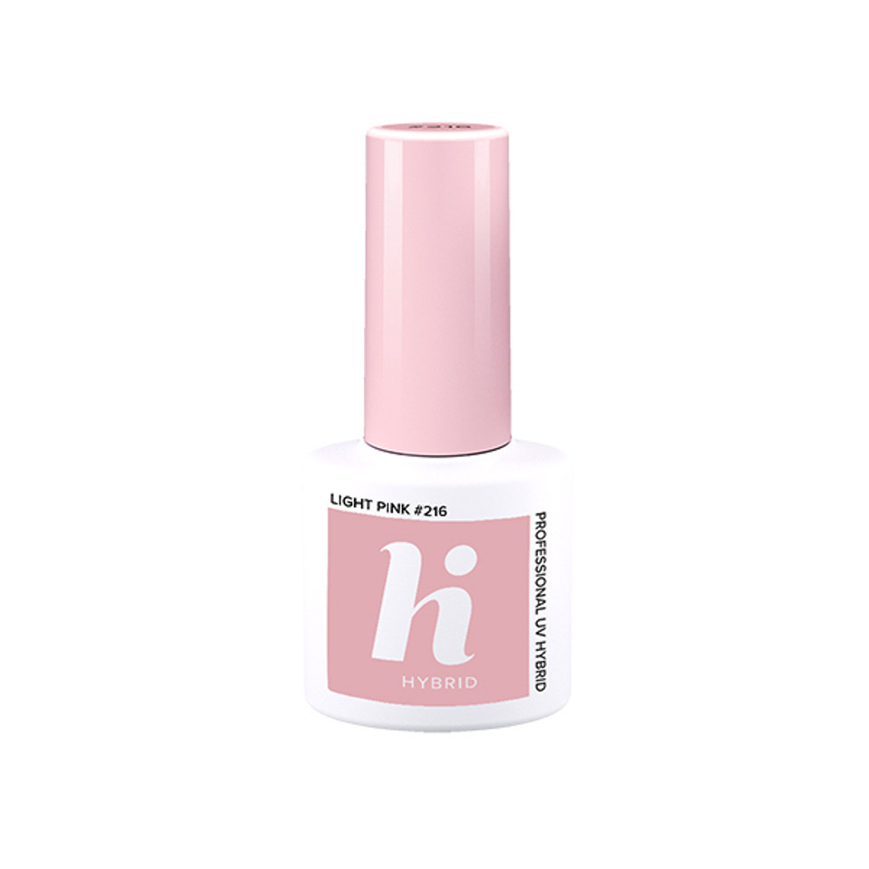 Hi Hybrid 216 Light Pink Uv Gel Polish 5Ml