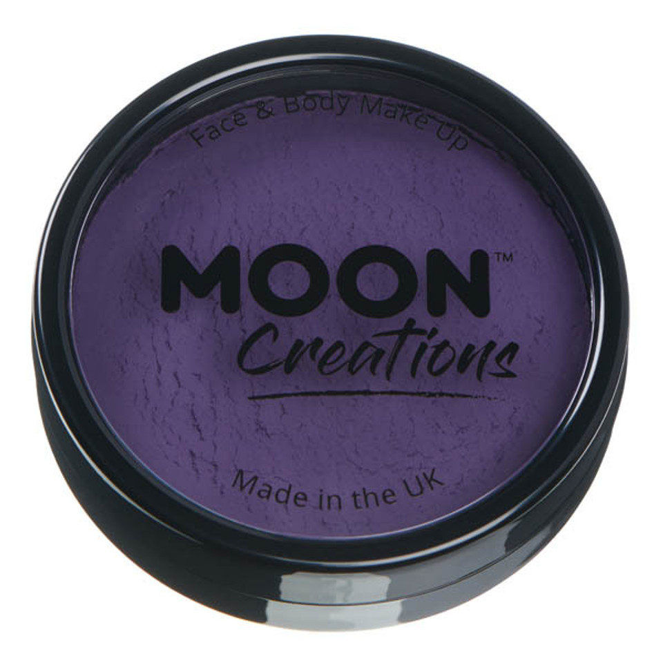 Moon Creations - Pro Face Paint Cake Pots - Purple
