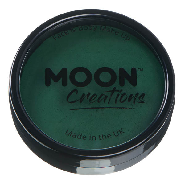 Moon Creations - Pro Face Paint Cake Pots - Dark Green