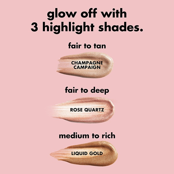E.L.F. Halo Glow Highlight Beauty Wand Rose Quarz