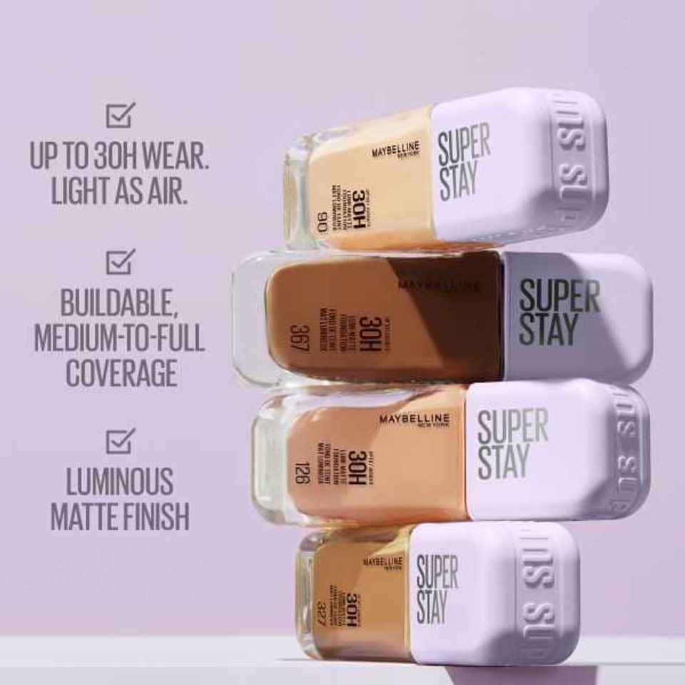 Maybelline Super Stay Up To 30H Lumi-Matte Foundation - 350