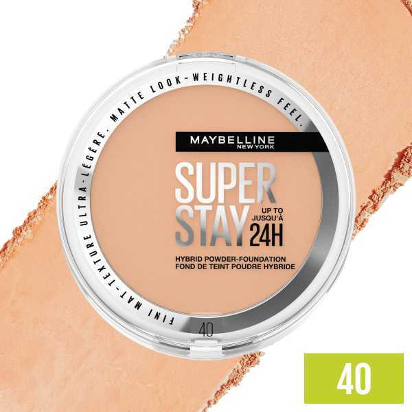 Maybelline Superstay 24H Hybrid Powder Foundation, 40