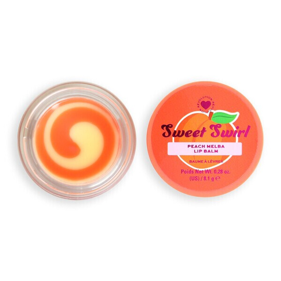 I Heart Revolution Sweet Swirl Lip Mask Peach Melba