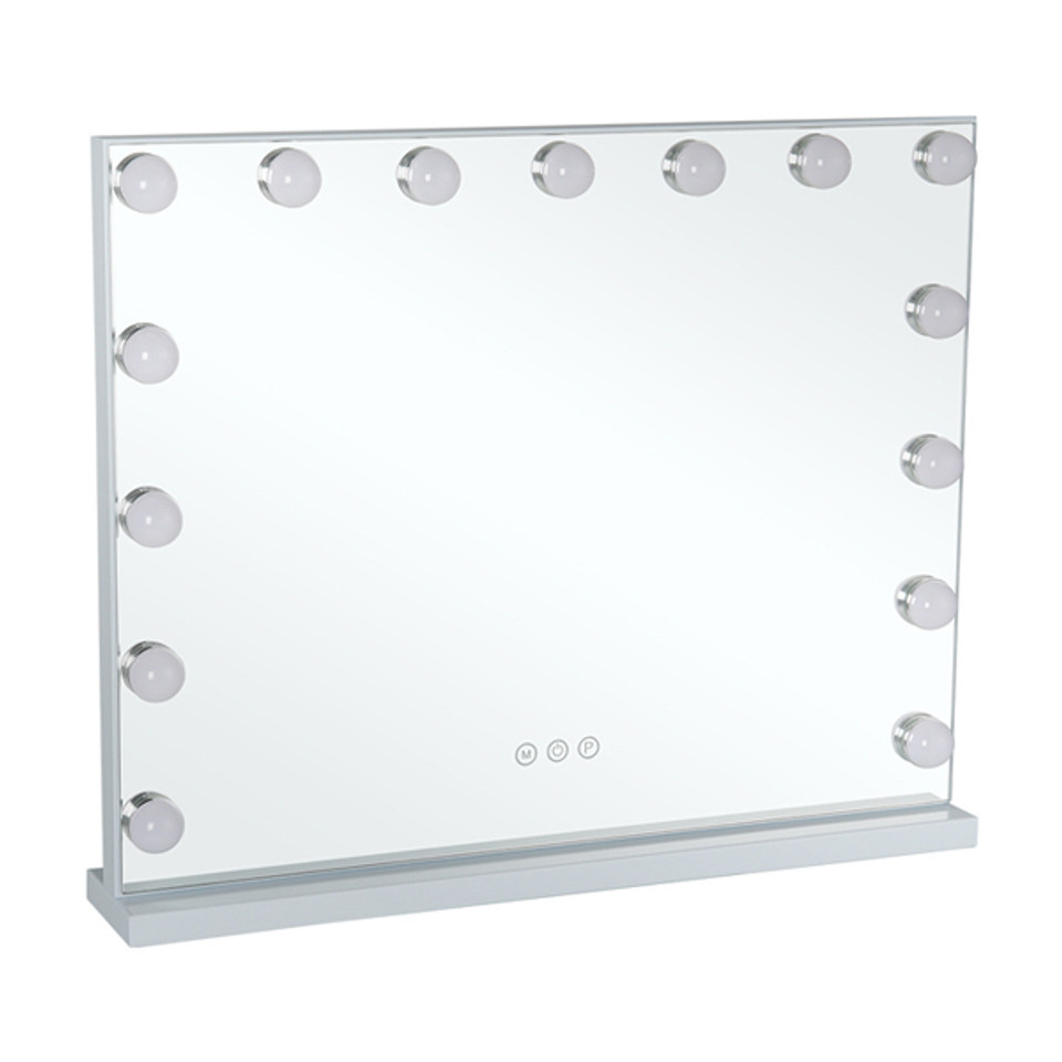 Livingandhome Frameless Hollywood Led Cosmetic Mirror