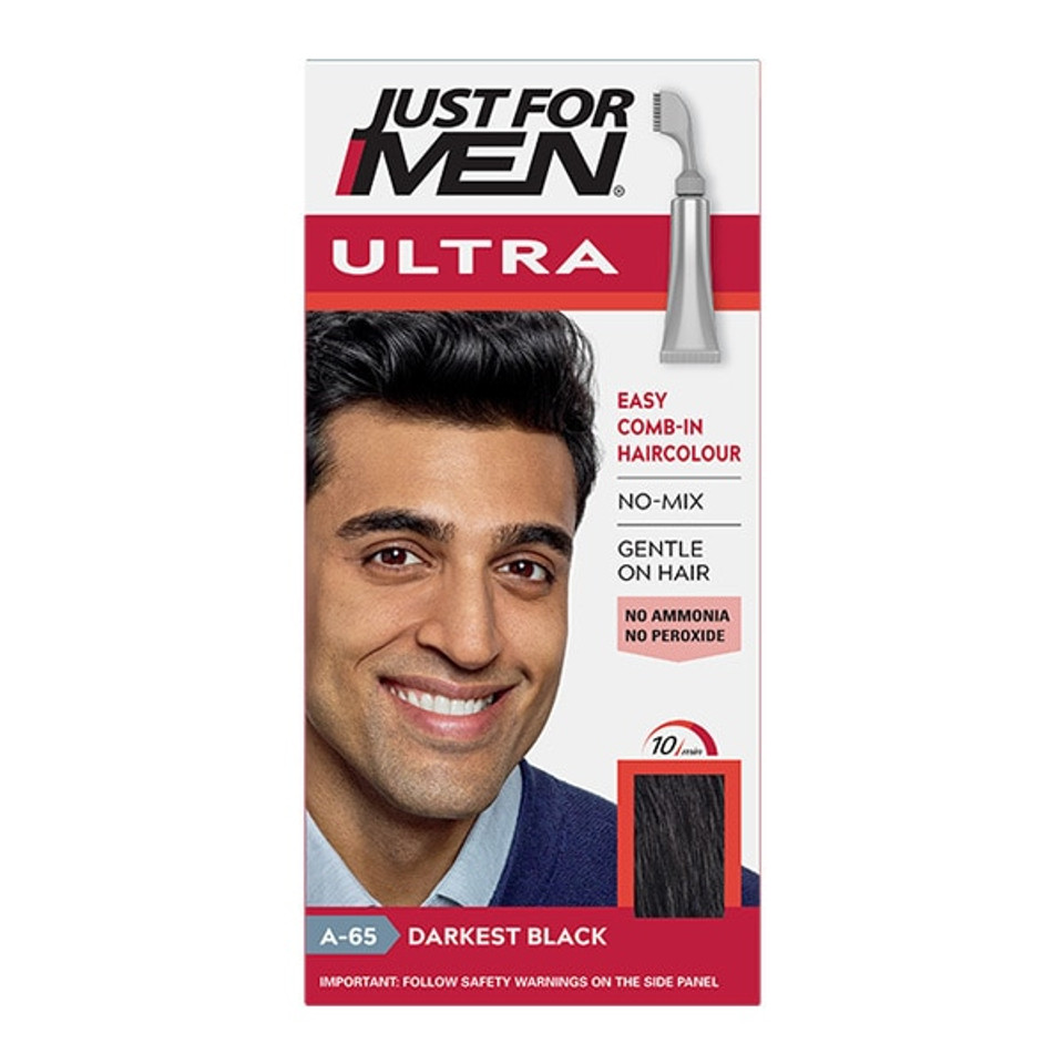 Just For Men Ultra Hair Colour A65 Darkest Black