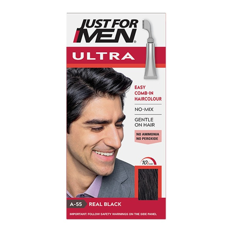 Just For Men Ultra Hair Colour A55 Real Black