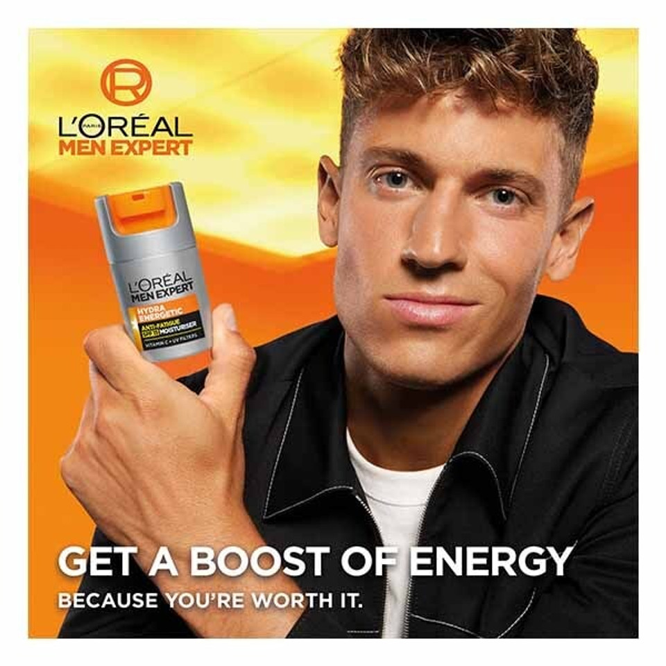 L'Orã©Al Men Expert Hydra Energetic Anti-Fatigue Moisturiser Spf15