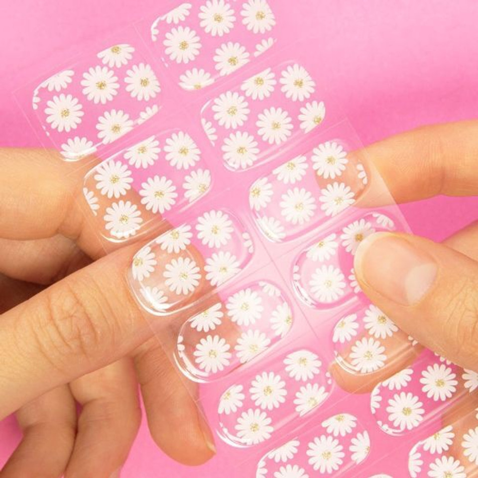 Moyou-London Gel Nail Strip - Oopsy Daisy