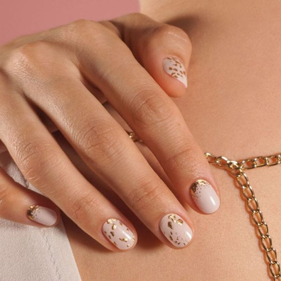 Moyou-London Gel Nail Strip - No Pain No Champagne