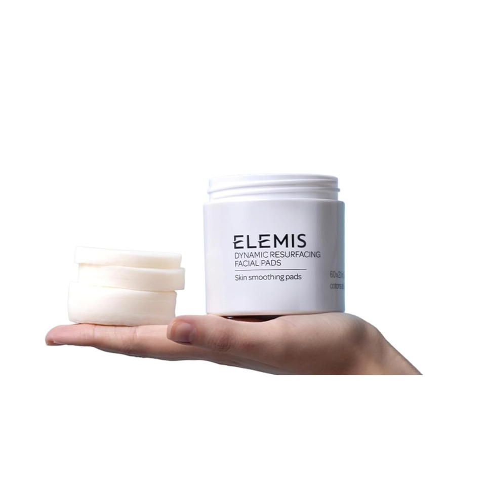 Elemis Dynamic Resurfacing Facial Pads | Gentle Dual-Action Textured Treatment Pads Conveniently Smooth, Resurface, And Exfoliate Skin