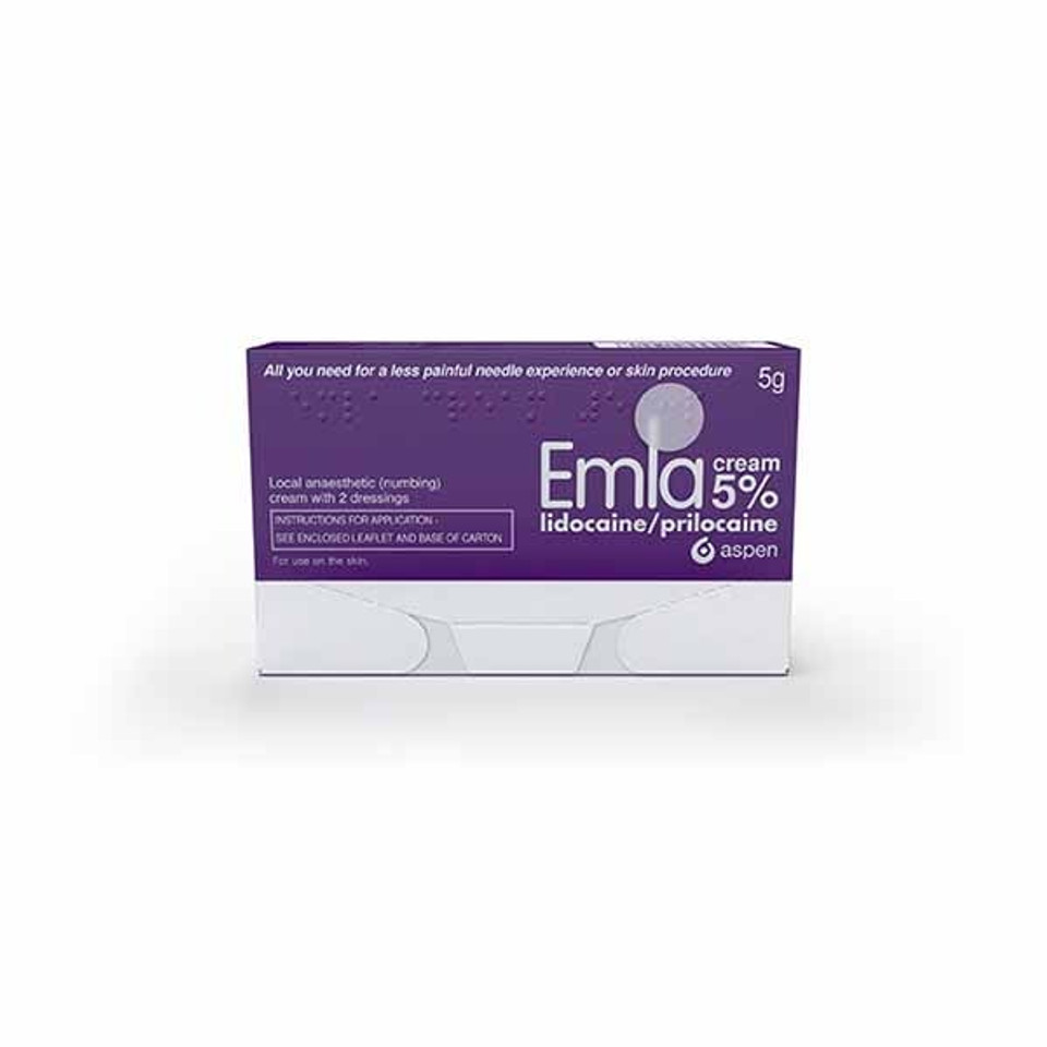 Emla Cream 5G With X2 Dressing