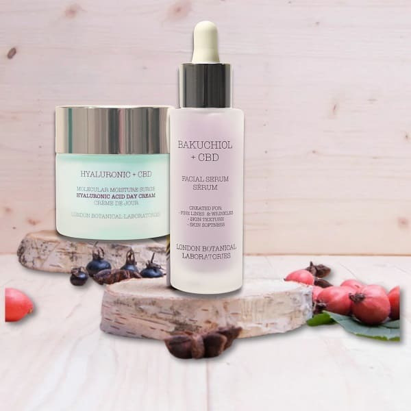 London Botanical Laboratories Ha Daycream+Bakuchiol Serum