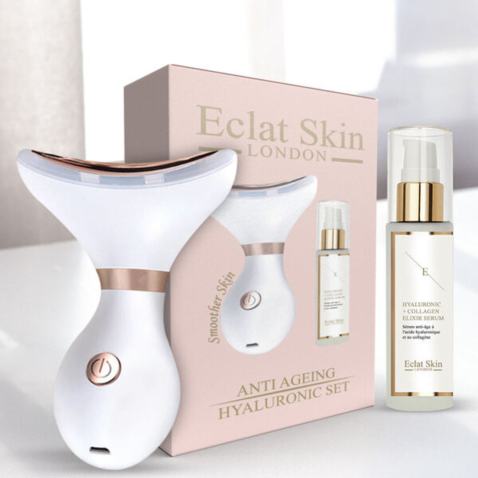 Eclat Skin Anti-Ageing Set ( Neck & Jawliner + Ha Serum)