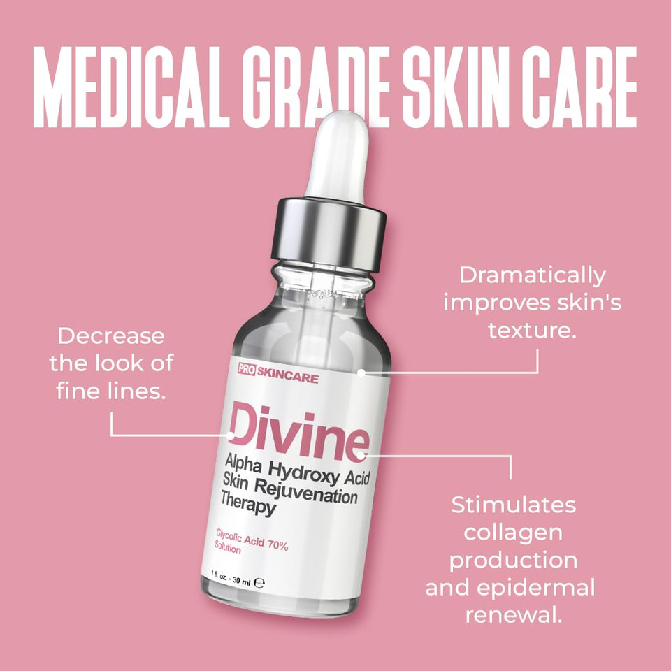 Glycolic Acid Peel 70% Professional Chemical Peel For Face At Home - Intense Alpha Hydroxy Acid Skin Peel For Acne Scars, Collagen Boost, Wrinkles, Fine Lines - Liquid Exfoliant For Face Peel Mask Glycolic Acid Peel 70% Professional Chemical Peel For Face At Home - Intense Alpha Hydroxy Acid Skin Peel For Acne Scars, Collagen Boost, Wrinkles, Fine Lines - Liquid Exfoliant For Face Peel Mask
