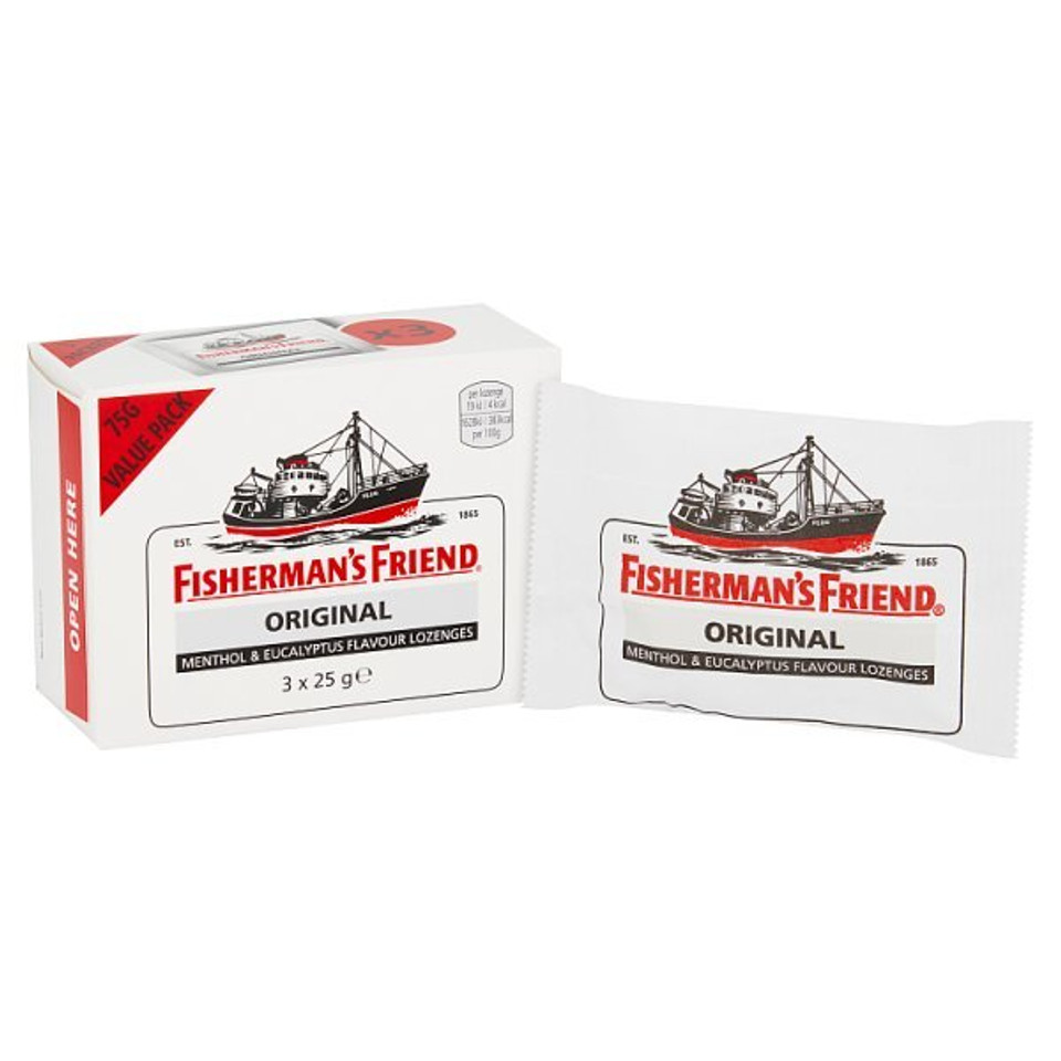 Fisherman'S Friend Multi Pack Sore Throat Lozenges 3 X 25G
