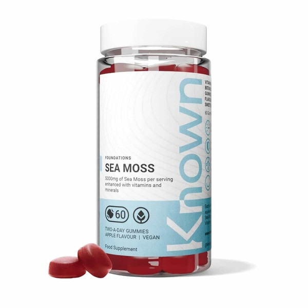 Known Nutrition Sea Moss Vegan Gummy Supplement X 60