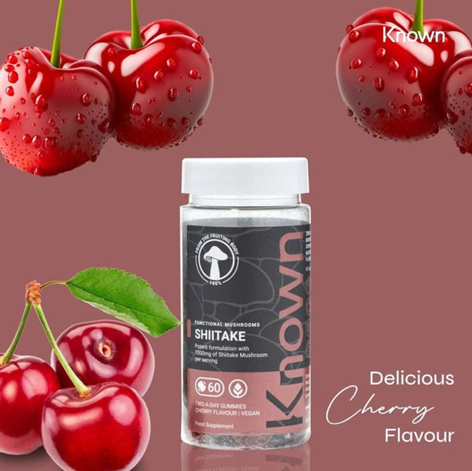 Known Nutrition Shiitake Vegan Gummy Supplement X 60