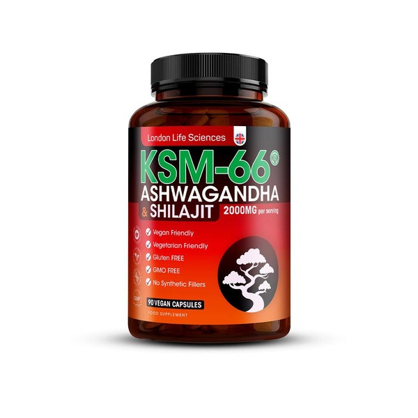 Lls Shilajit And Ashwagandha Ksm-66® 90 Caps