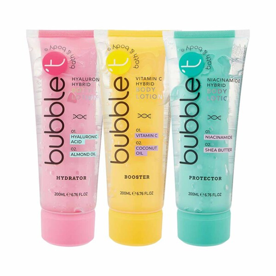 Bubble T Hybrid Body Lotion Bundle 3 X 200Ml