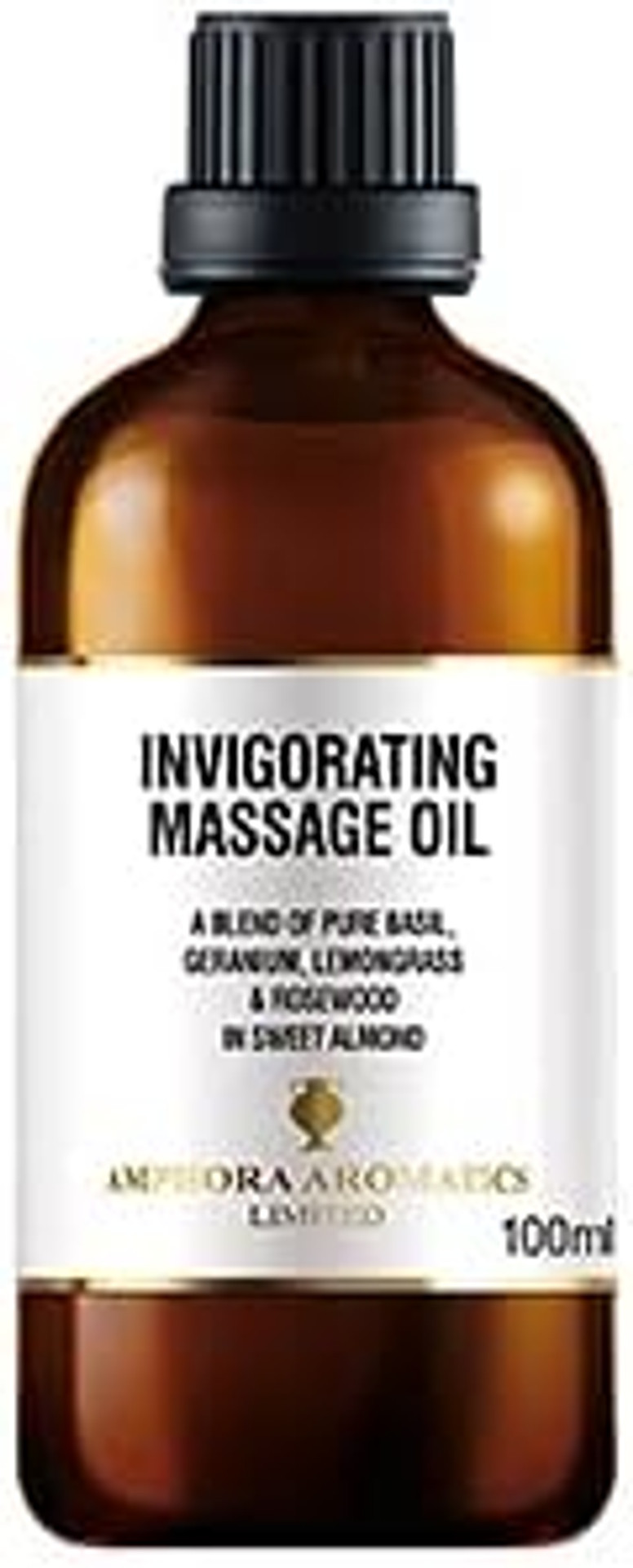 Amphora Aromatics Invigorating Massage Oil 100ml